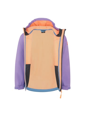 Trollkids Softshelljacke Kristiansand in violet sorbet/graphite