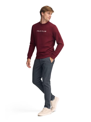Polo Club Sweatshirt in Granat