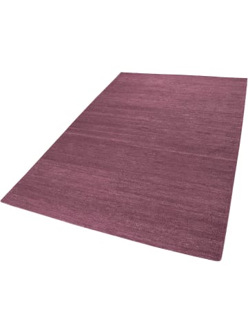ESPRIT Kelim Teppich Rainbow Kelim in flieder rot