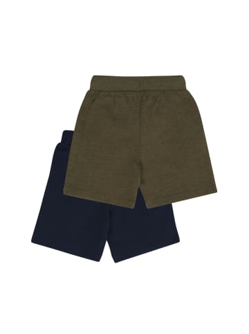 Minymo Sweatshorts MIBoys 2er-Pack in Grün