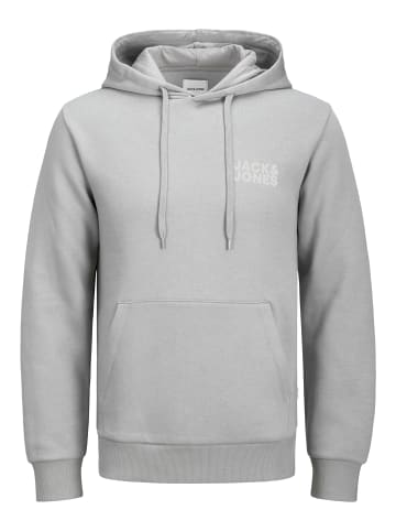 JACK & JONES PLUS Kapuzenpullover in Ultimate Grey