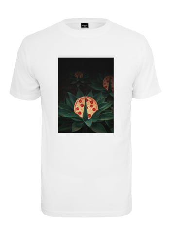 Mister Tee Mister Tee Herren Pizza Plant Tee in white