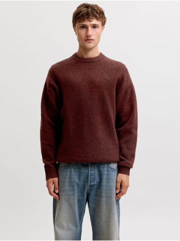 Jack & Jones Strickpullover in Fired Brick