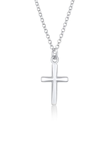 Elli Halskette 925 Sterling Silber Kreuz in Silber