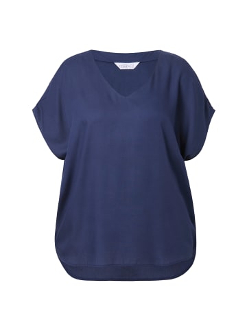 Studio Untold Bluse in dunkel blau