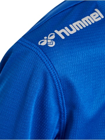 Hummel T-Shirt Hmlrun Laufen Kinder in TRUE BLUE