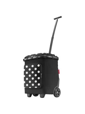 Reisenthel carrycruiser plus - Einkaufstrolley recycelt PET 52.5 cm in frame dots white