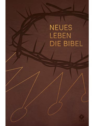 SCM R. Brockhaus Neues Leben. Die Bibel, Standardausgabe, Kunstleder braungold