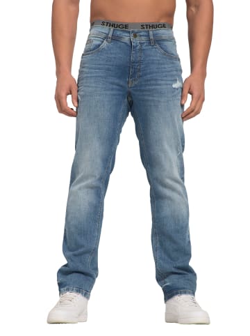 STHUGE Jeanshose in blue denim