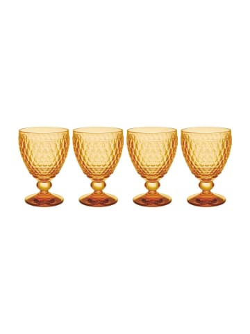 Villeroy & Boch 4er Set Rotweingläser Boston Coloured in – 310 ml in Saffron