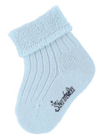 Sterntaler Baby-Socken uni in blaugrau