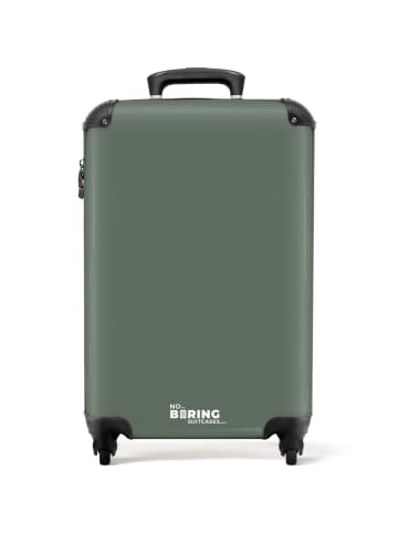 NoBoringSuitCases Suitcase, Handgepäck, Koffer, Reisekoffer Olivgrün
