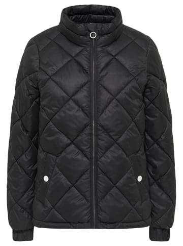 DreiMaster Maritim Winterblouson in Schwarz