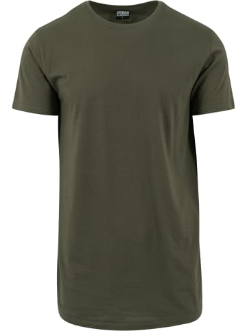 Urban Classics Lange T-Shirts in olive