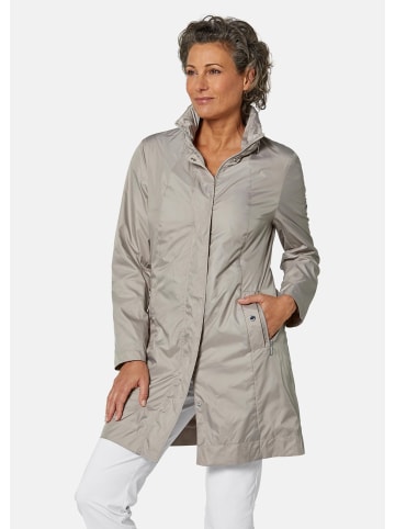 GOLDNER Longjacke Leicht wattierter Kurzmantel in helltaupe