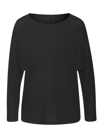 Vivance Langarmshirt in schwarz