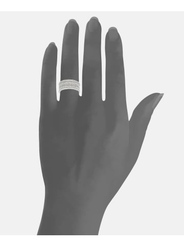 Diamant L'éternel Eternity-Ring aus 375 Weißgold mit Diamant
