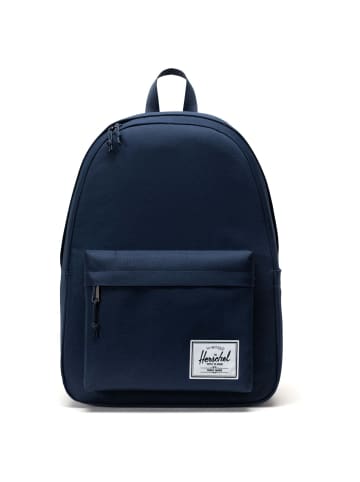 Herschel Classic XL - Rucksack 16" 45.5 cm (black diamond/black) in navy