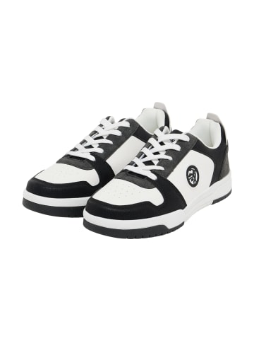 Carlo Colucci Sneaker Eccheli in Weiß / Schwarz