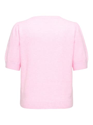 ONLY Carmakoma Strickpullover in Pink-A-Boo