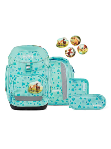 Ergobag Pack Schulranzen-Set 6tlg. inkl. Klettie-Set in ReitBärtraum