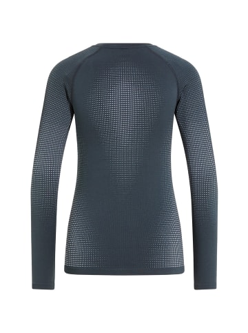 Odlo BL TOP crew neck l/s PERFORMAN in Rauchblau3431