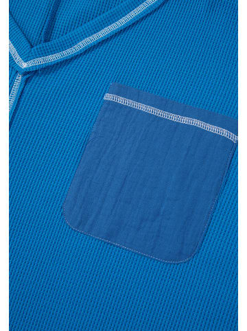 usha BLUE LABEL Women Blouse in Blue White