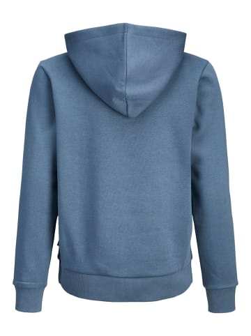 JACK & JONES Junior Kapuzenpullover in Blue Mirage