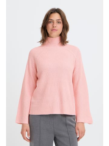 Oxmo Strickpullover OXBMMNELLY TURTLENECK in Rosa