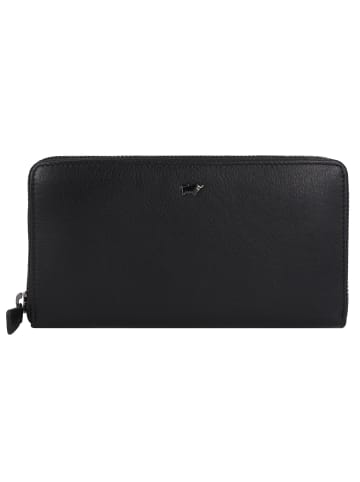 Braun Büffel Anna Geldbörse RFID Leder 19 cm in schwarz