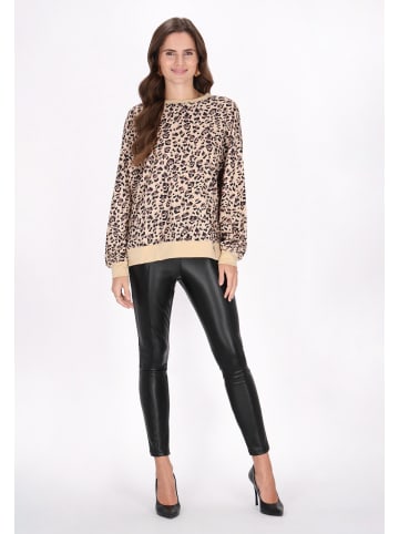 faina Women Sweatshirt in Leopard