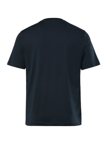 Men Plus Kurzarm T-Shirt in navy blau