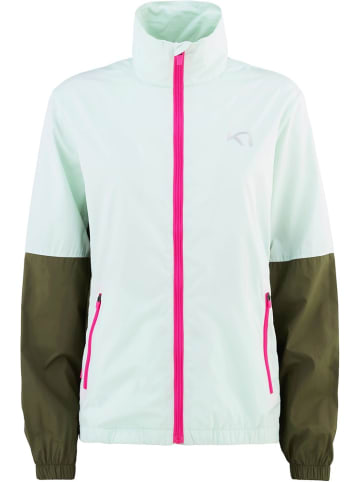 KARI TRAA Trainingsjacke in Grün