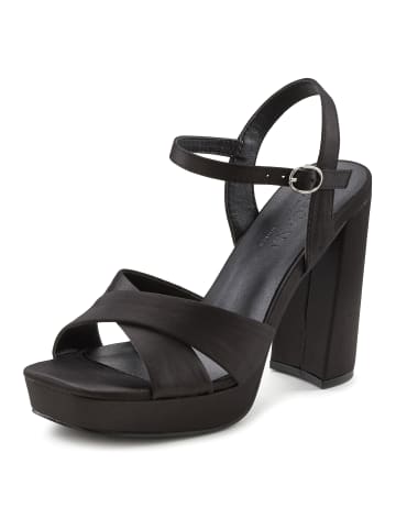 LASCANA Riemchensandalette in schwarz