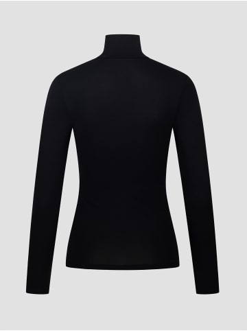 Erlich Textil  Erlich Textil Rollkragen Langarmshirt LIGHT TOUCH LONGSLEEVE in schwarz