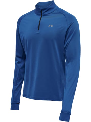 Newline Reißverschluss Sweatshirt Raglanärmel Men's Core Herren in TRUE BLUE
