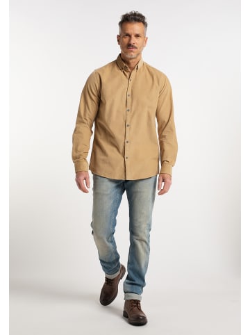 DreiMaster Herren Hemd in Beige