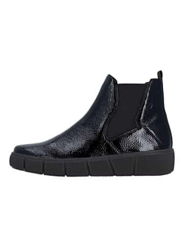 remonte Stiefelette in Schwarz Lack