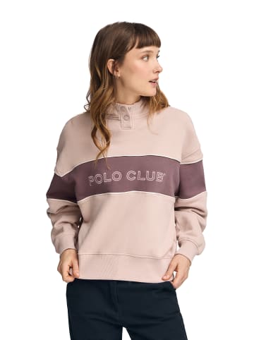 Polo Club Sweatshirt in Blassrosa