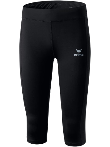 erima Performance 3/4 Laufhose in schwarz