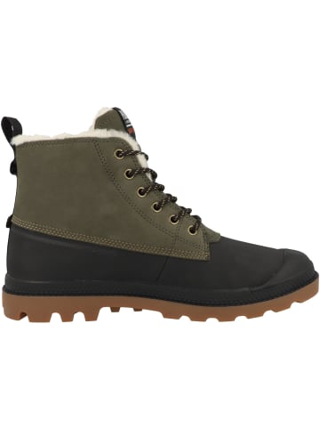 Palladium Boots Pampa Duck WL WP+ in dunkelgruen