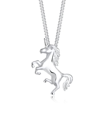 Elli Halskette 925 Sterling Silber Einhorn in Silber