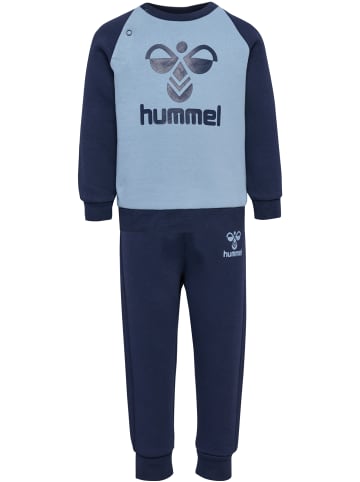 Hummel Druckknopf Anzug Hmlhumming Kinder in BLACK IRIS/FADED DENIM