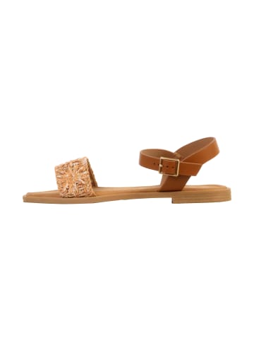 Divine Factory Sandalen mit Schnalle Braun