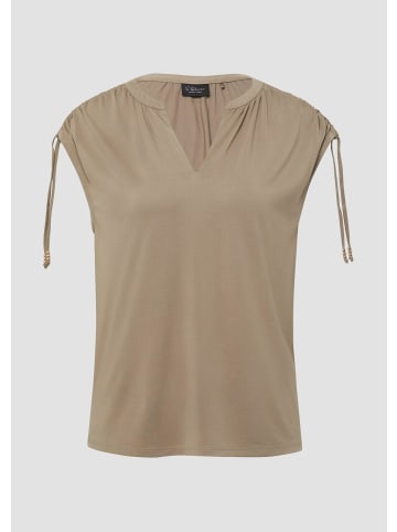 s.Oliver T-Shirt in 8438_sandstein