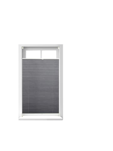 relaxdays 3x Plissee in Grau - (B)80 x (H)130 cm