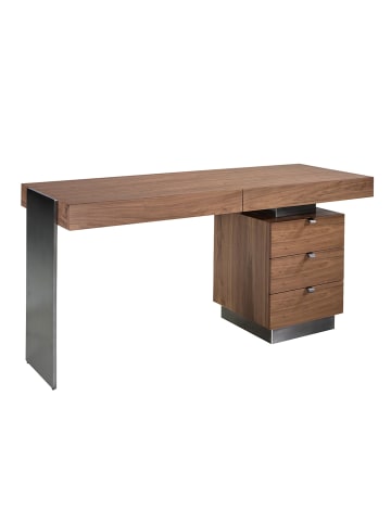 Angel Cerdá Schreibtisch 3237 in Schwarz / Stahl – (B)160 x (H)76 x (T)60 cm