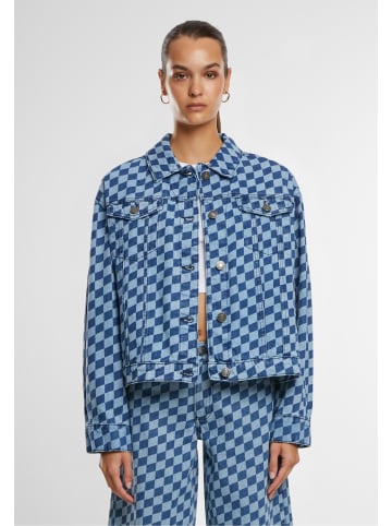 Urban Classics Jeansjacken in bluelasercheck