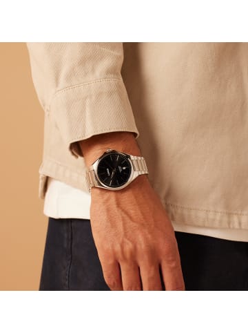 Lorus Stahl Quarzuhr LORUS Silber