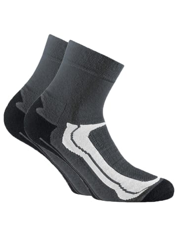 Rohner Socken 2er Pack in Grau